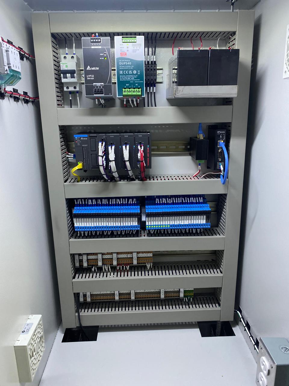 Gabinete de control marcadora